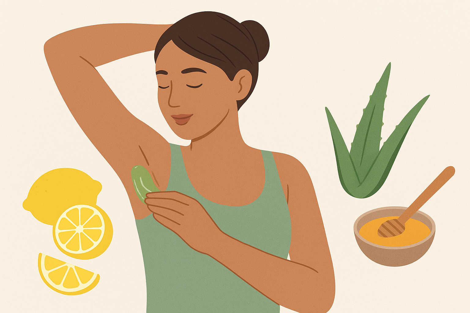 How to Lighten Dark Underarms Safely and Naturally