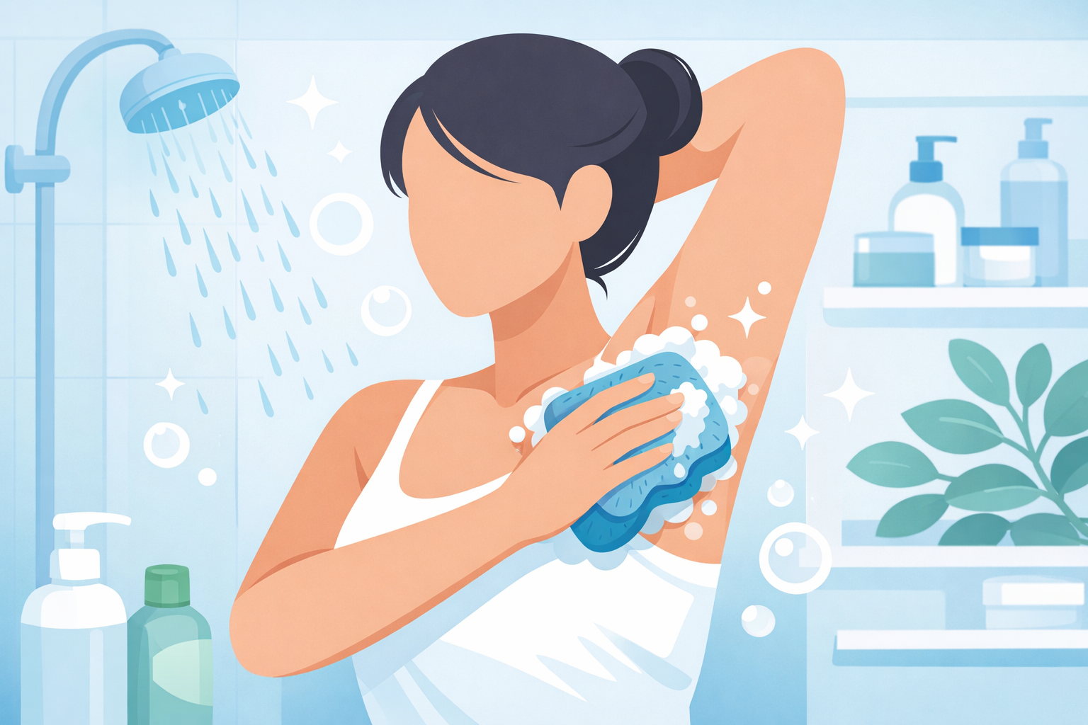🛁 The Best Shower Techniques to Prevent Underarm Odor